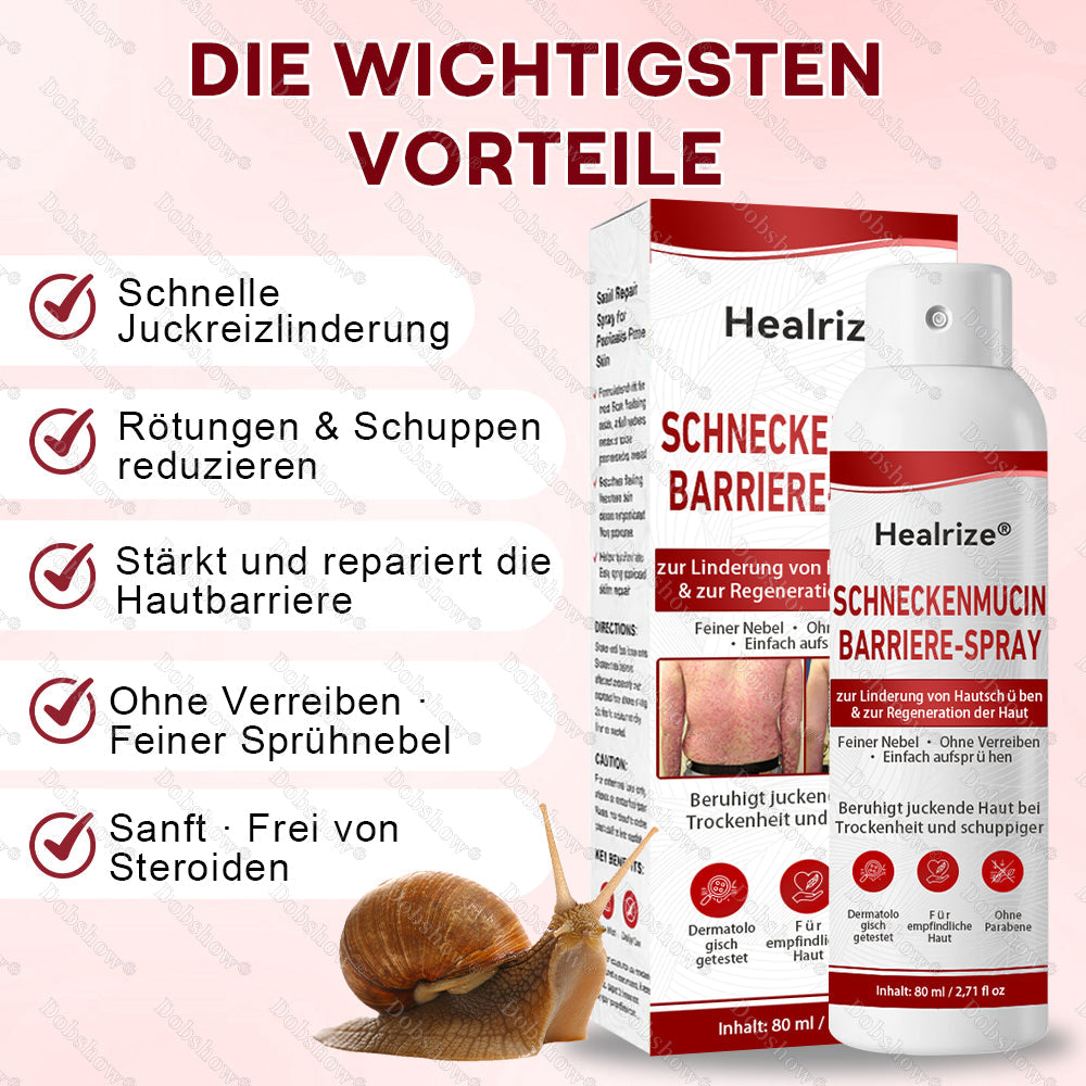 🎁DE 𝐎𝐟𝐟𝐢𝐜𝐢𝐚𝐥  𝐒𝐭𝐨𝐫𝐞 | Healrize® Schneckenmucin-Barriere-Spray zur Linderung von Hautschüben und zur Regeneration der Haut-𝘿𝙚𝙪𝙩𝙨𝙘𝙝𝙡𝙖𝙣𝙙𝙨 𝙉𝙧. 1 𝙨𝙥𝙧ü𝙝𝙗𝙖𝙧𝙚 𝘽𝙖𝙧𝙧𝙞𝙚𝙧𝙚-𝙋𝙛𝙡𝙚𝙜𝙚 𝙗𝙚𝙞 𝙋𝙨𝙤𝙧𝙞𝙖𝙨𝙞𝙨