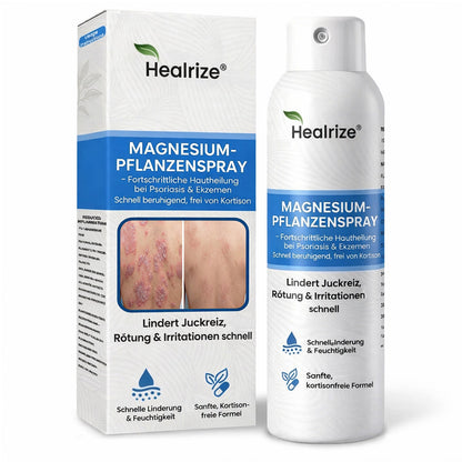 ✨DE 𝐎𝐟𝐟𝐢𝐜𝐢𝐚𝐥  𝐒𝐭𝐨𝐫𝐞 | Healrize® Magnesium-Pflanzenspray – Fortschrittliche Hautregeneration bei Schuppenflechte & Ekzemen | Schnelle Linderung, steroidfrei