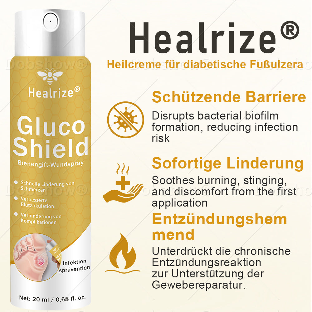 Healrize® GlucoShield Bienengift-Wundspray