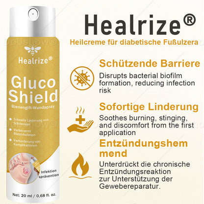 Healrize® GlucoShield Bienengift-Wundspray