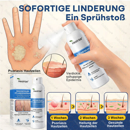 ✨DE 𝐎𝐟𝐟𝐢𝐜𝐢𝐚𝐥  𝐒𝐭𝐨𝐫𝐞 | Healrize® Magnesium-Pflanzenspray – Fortschrittliche Hautregeneration bei Schuppenflechte & Ekzemen | Schnelle Linderung, steroidfrei
