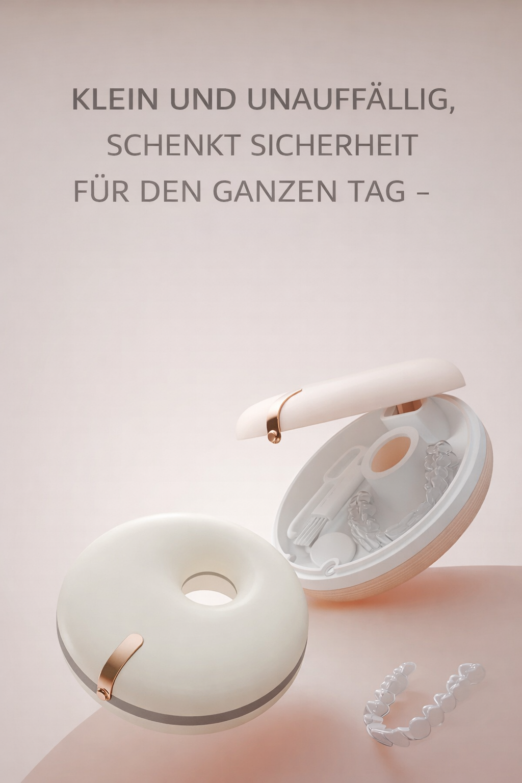 Nurbini® Aufbewahrungsdose für Zahnprothesen
